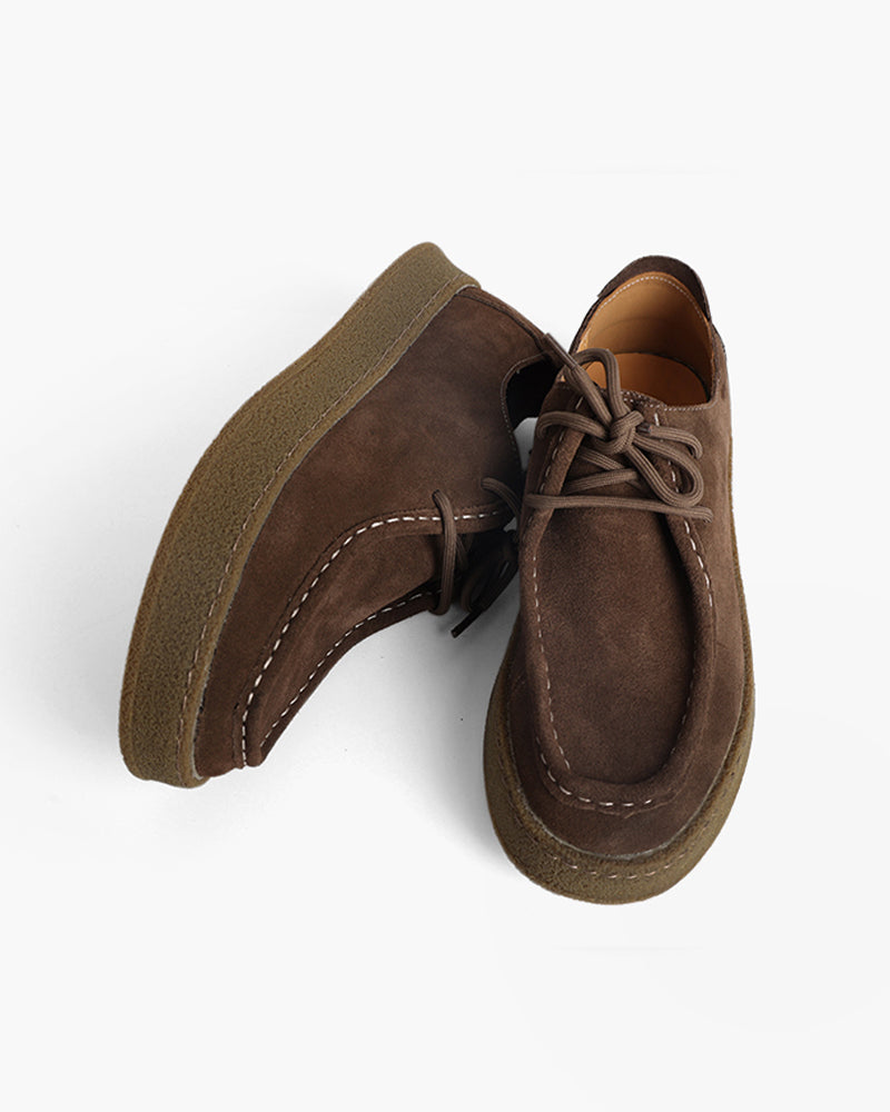 Zapato Noah | Edición "Wallabee Suede" & Suela Crepé