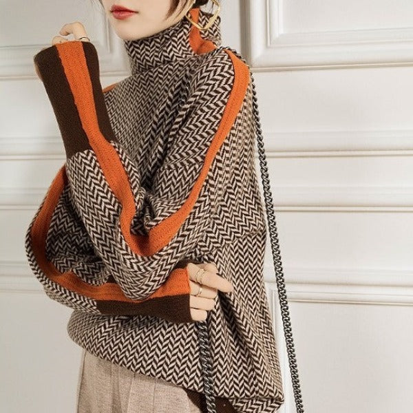 Jersey Victoria | Edición "Herringbone Chic" & Banda en Contraste